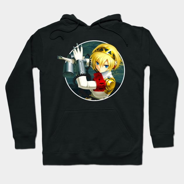 Aigis (Persona 3) Hoodie by hidexmian